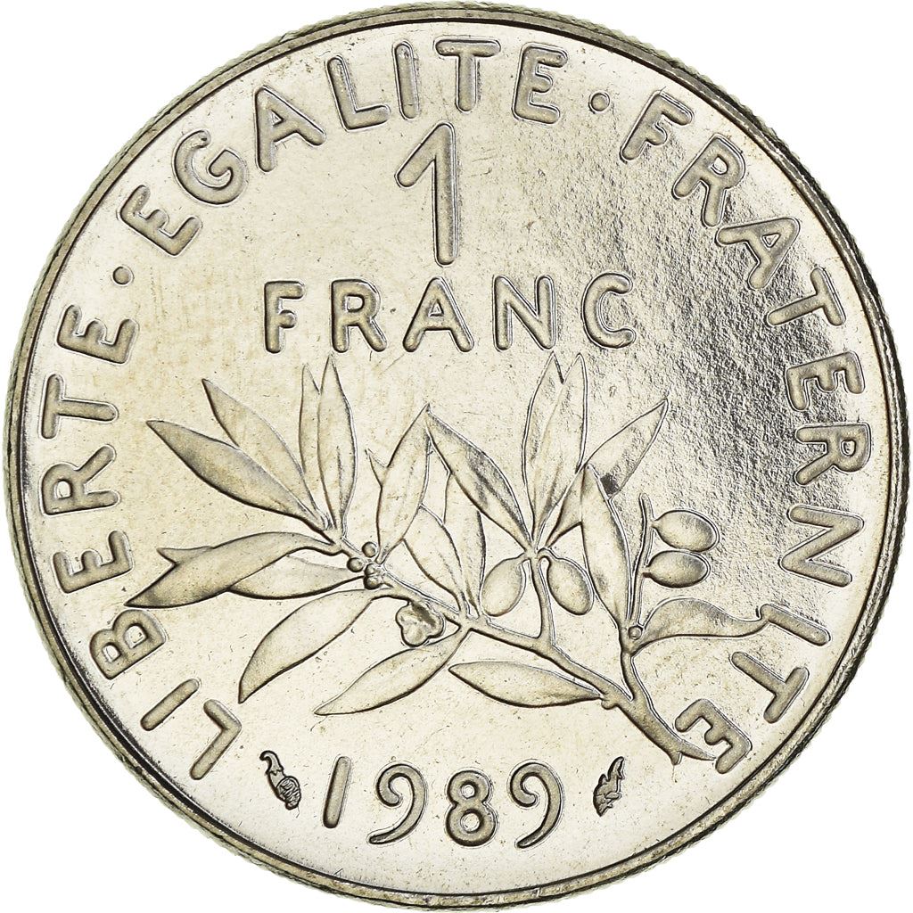 French Coin 1 Franc | Signature O. Roty | KM925.1 | France | 1959 - 2001