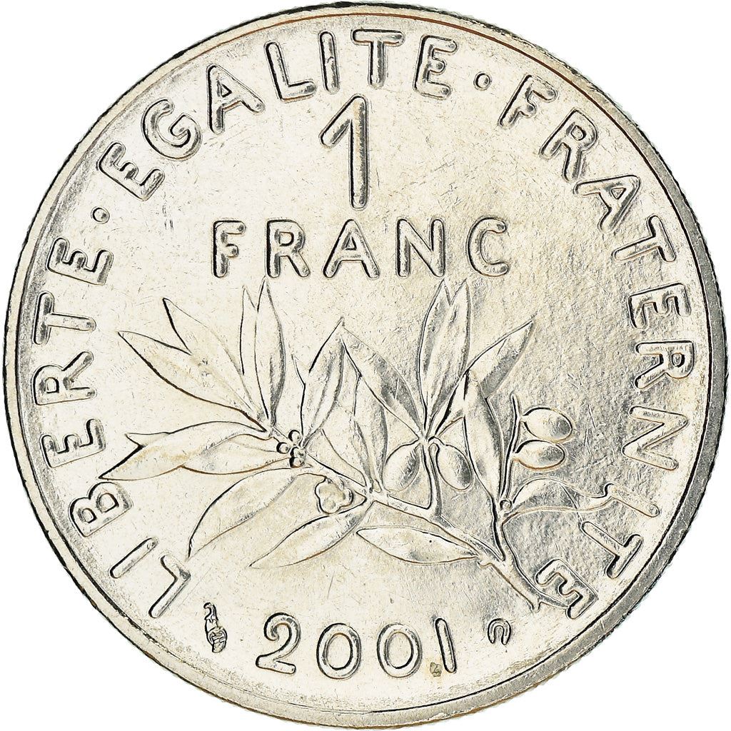 French Coin 1 Franc | Signature O. Roty | KM925.1 | France | 1959 - 2001