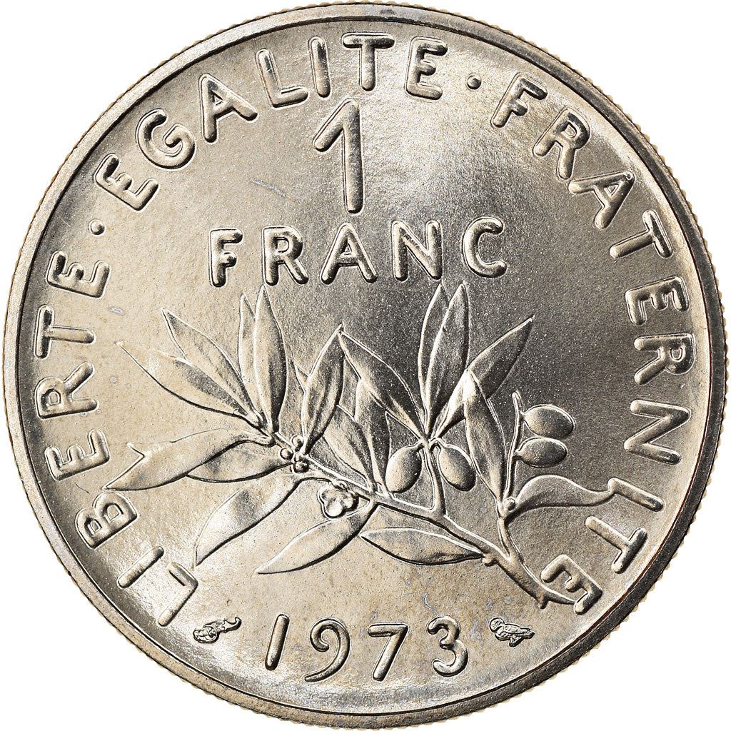 French Coin 1 Franc | Signature O. Roty | KM925.1 | France | 1959 - 2001