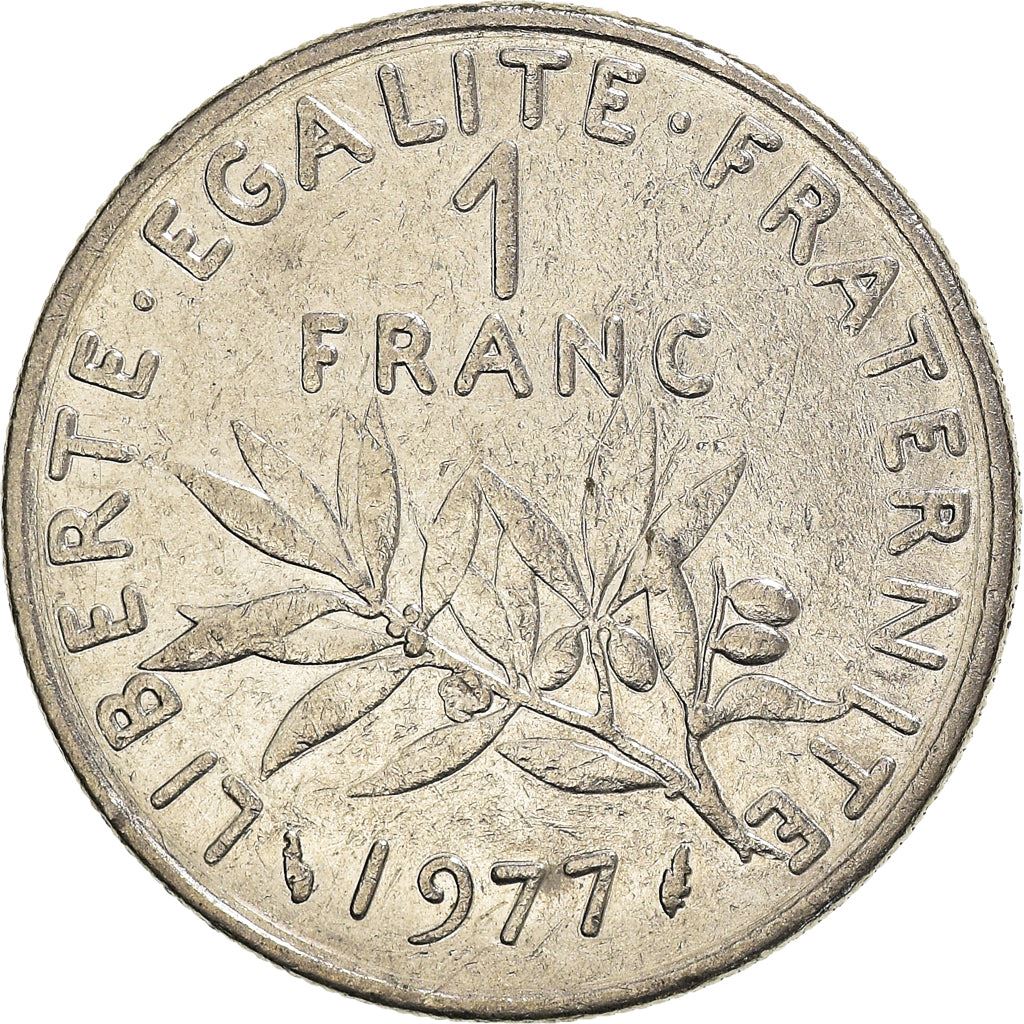 French Coin 1 Franc | Signature O. Roty | KM925.1 | France | 1959 - 2001