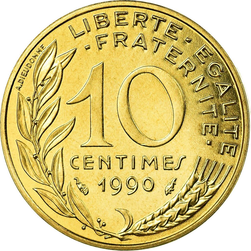 French Coin 10 Centimes | KM929 | France | 1962 - 2001