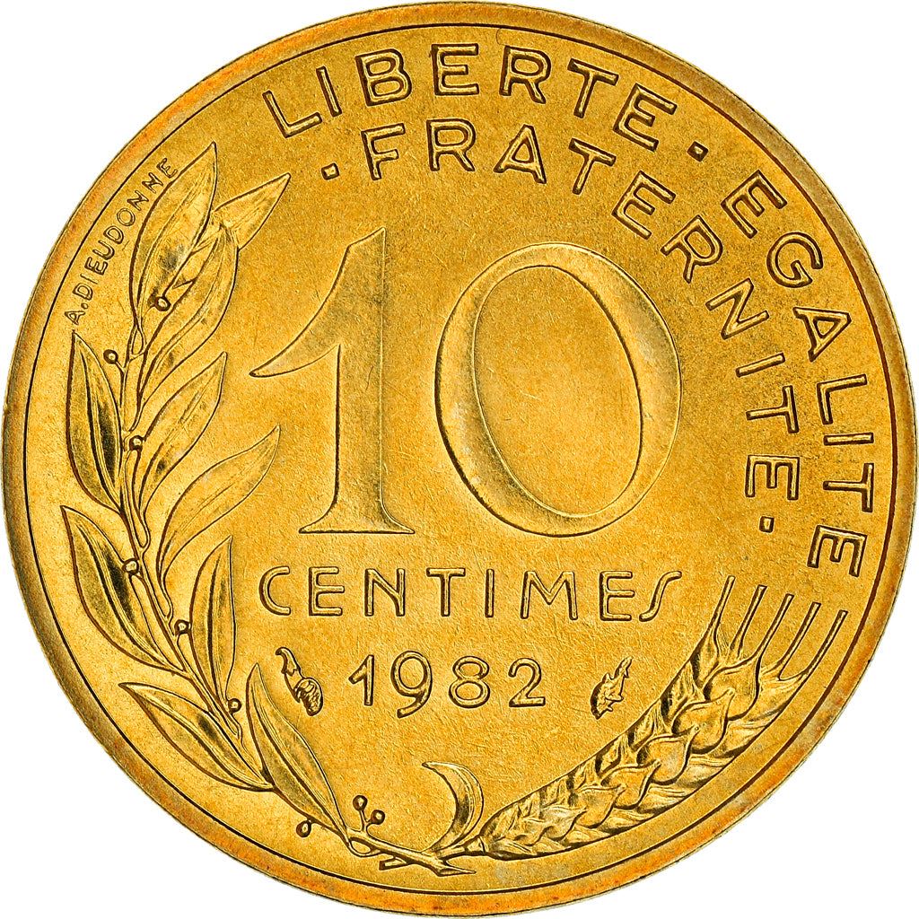 French Coin 10 Centimes | KM929 | France | 1962 - 2001