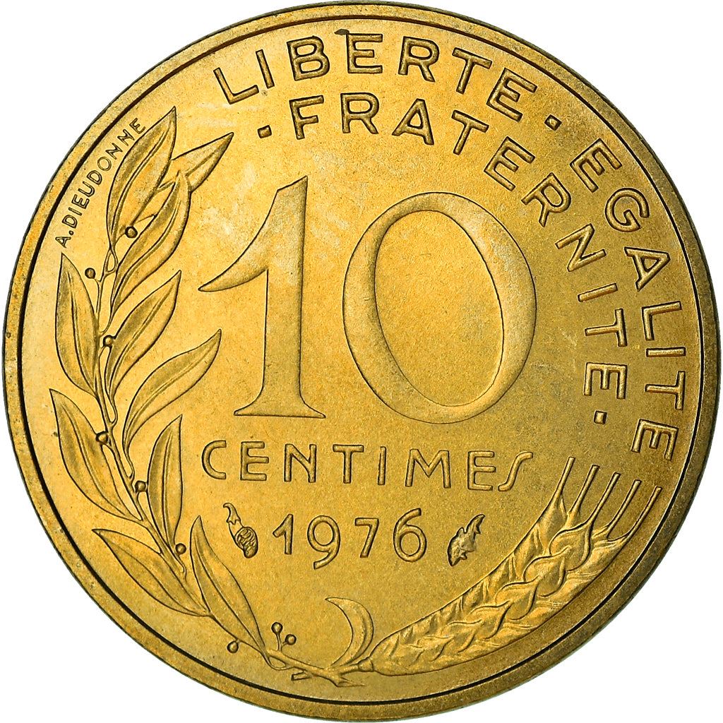 French Coin 10 Centimes | KM929 | France | 1962 - 2001