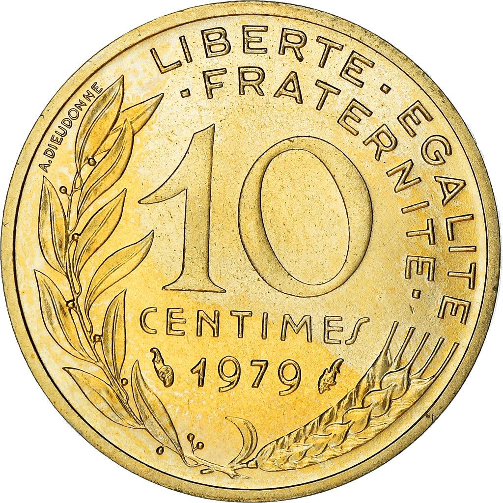 French Coin 10 Centimes | KM929 | France | 1962 - 2001