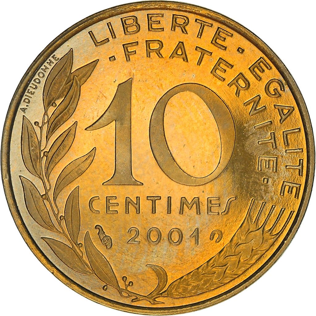 French Coin 10 Centimes | KM929 | France | 1962 - 2001