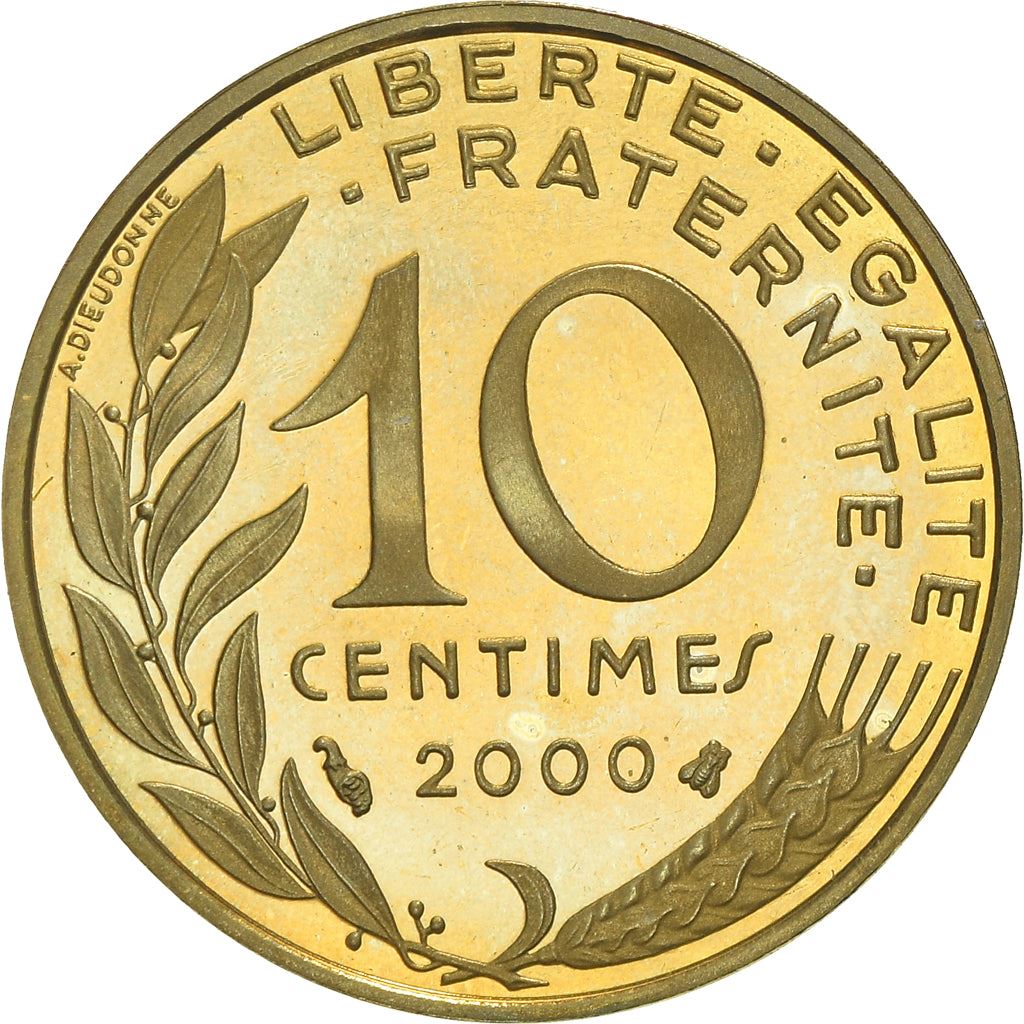 French Coin 10 Centimes | KM929 | France | 1962 - 2001