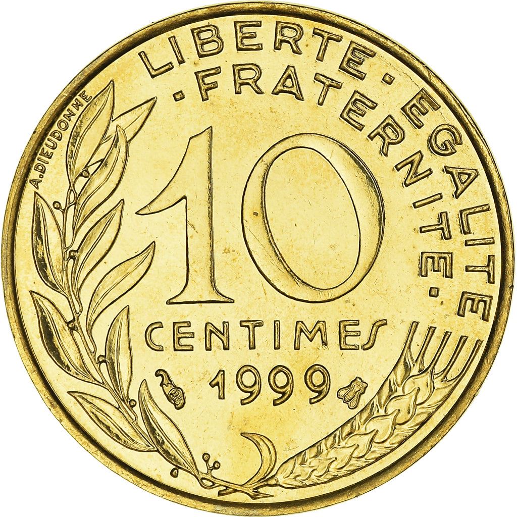 French Coin 10 Centimes | KM929 | France | 1962 - 2001