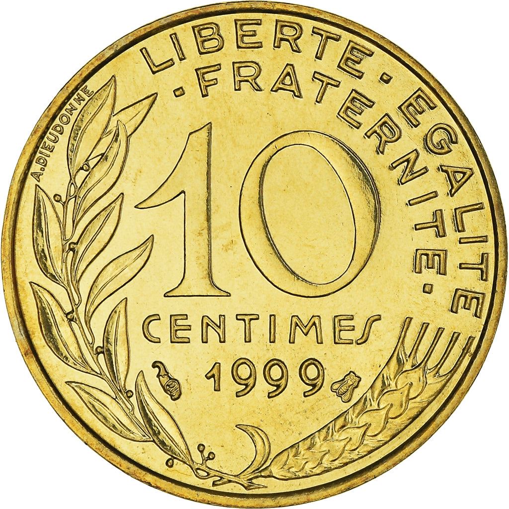 French Coin 10 Centimes | KM929 | France | 1962 - 2001