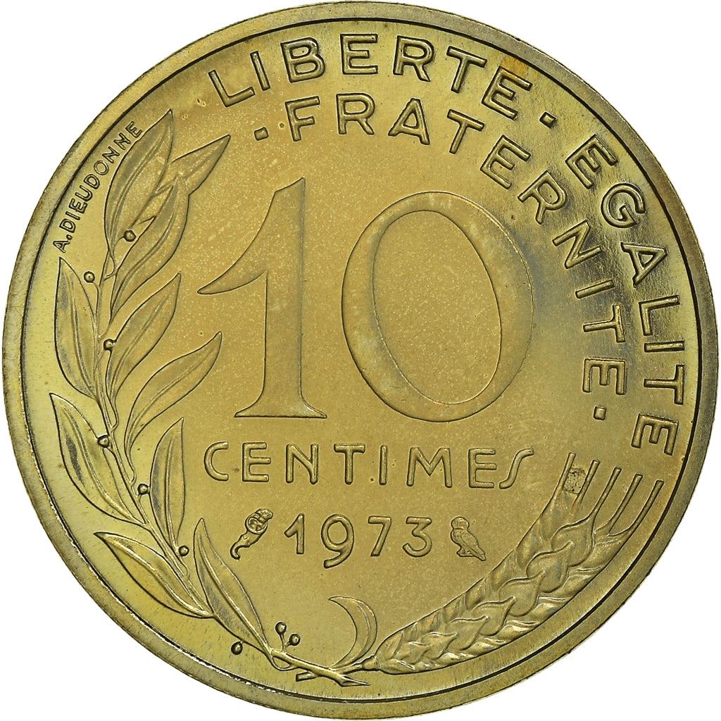 French Coin 10 Centimes | KM929 | France | 1962 - 2001