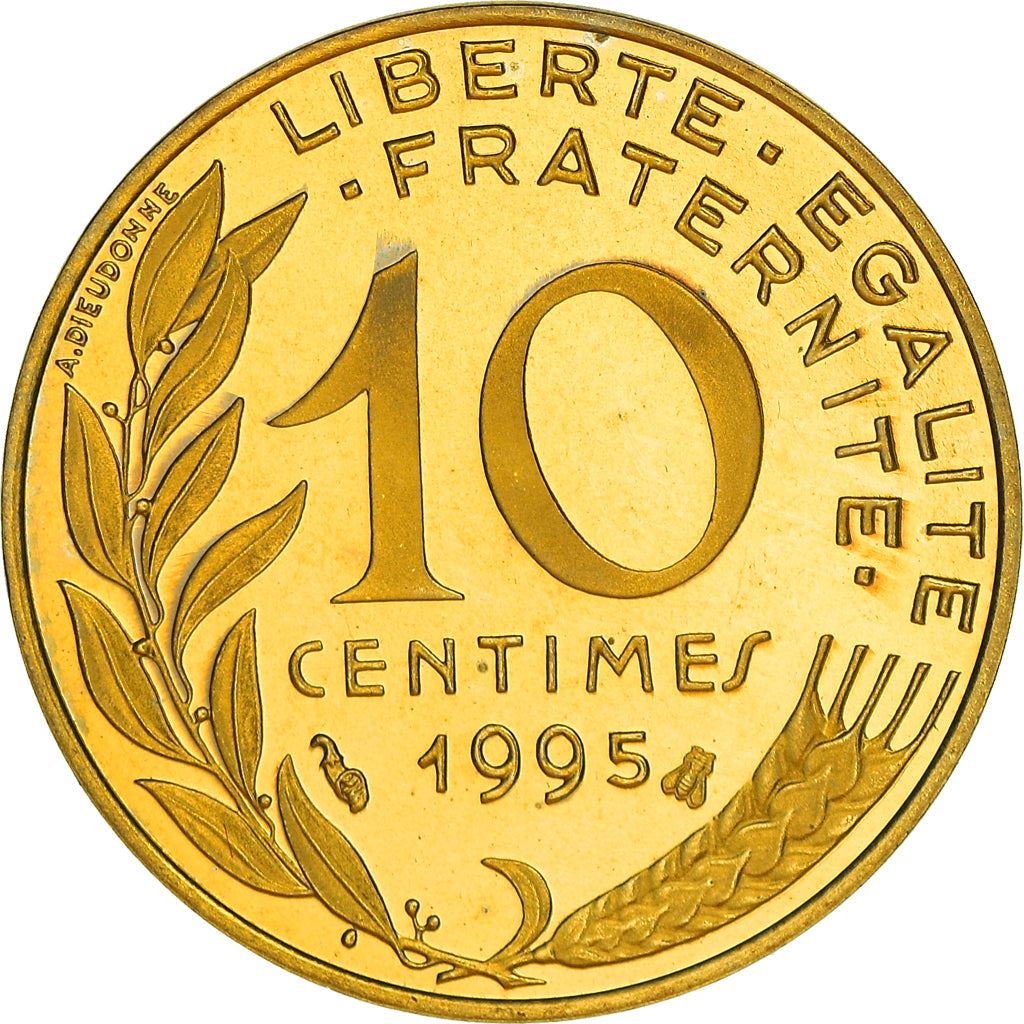 French Coin 10 Centimes | KM929 | France | 1962 - 2001