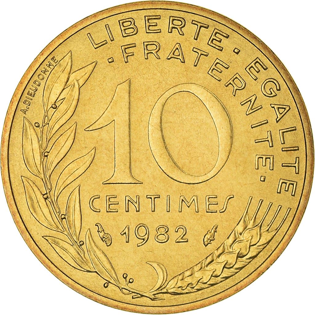 French Coin 10 Centimes | KM929 | France | 1962 - 2001