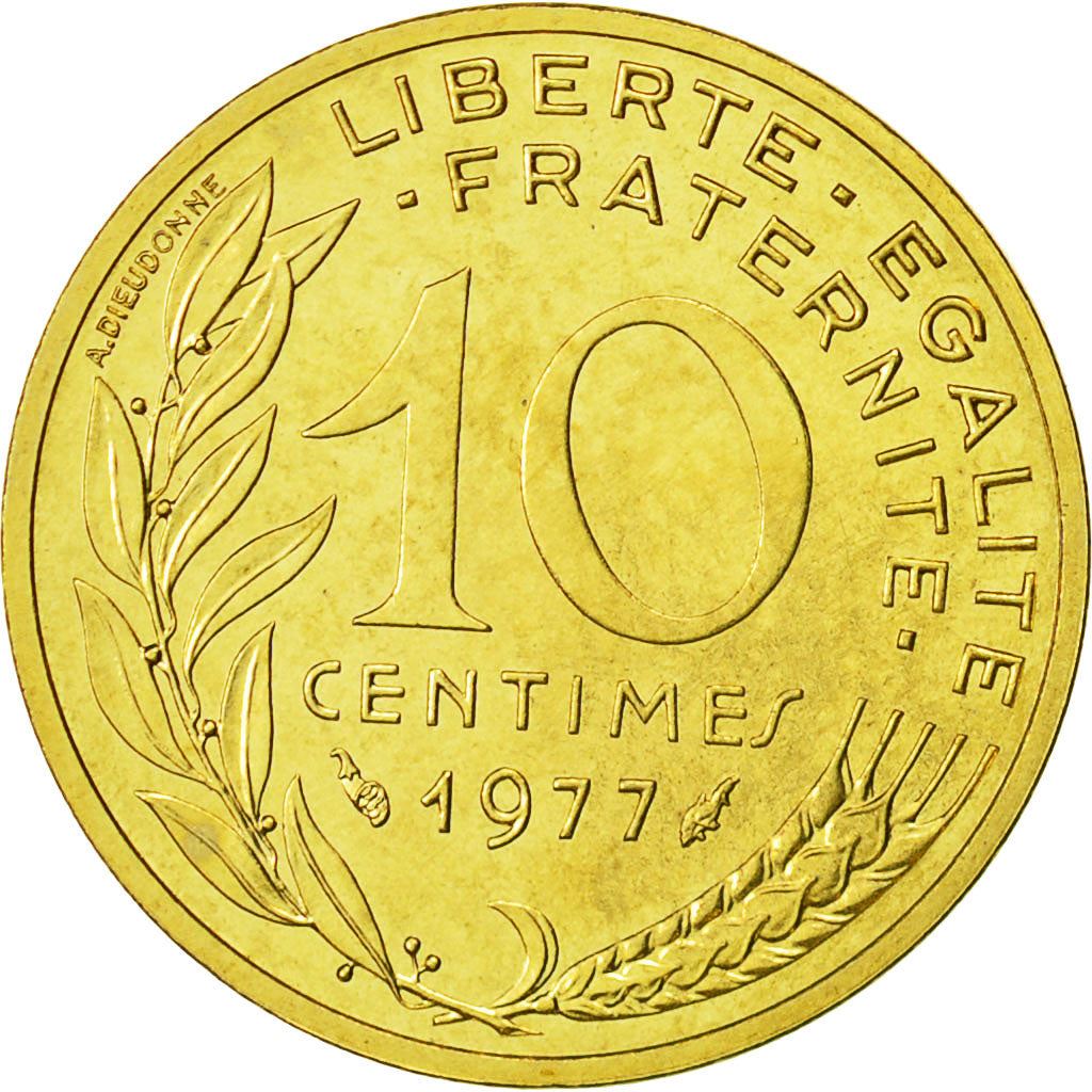 French Coin 10 Centimes | KM929 | France | 1962 - 2001