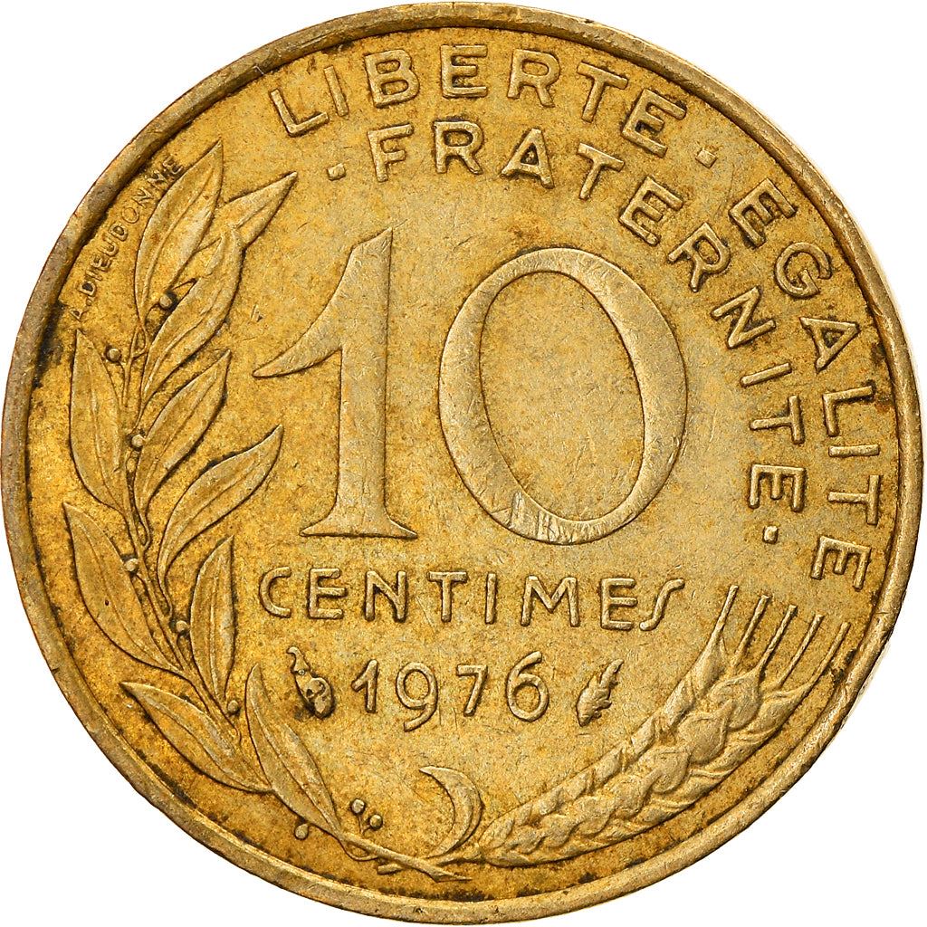 French Coin 10 Centimes | KM929 | France | 1962 - 2001