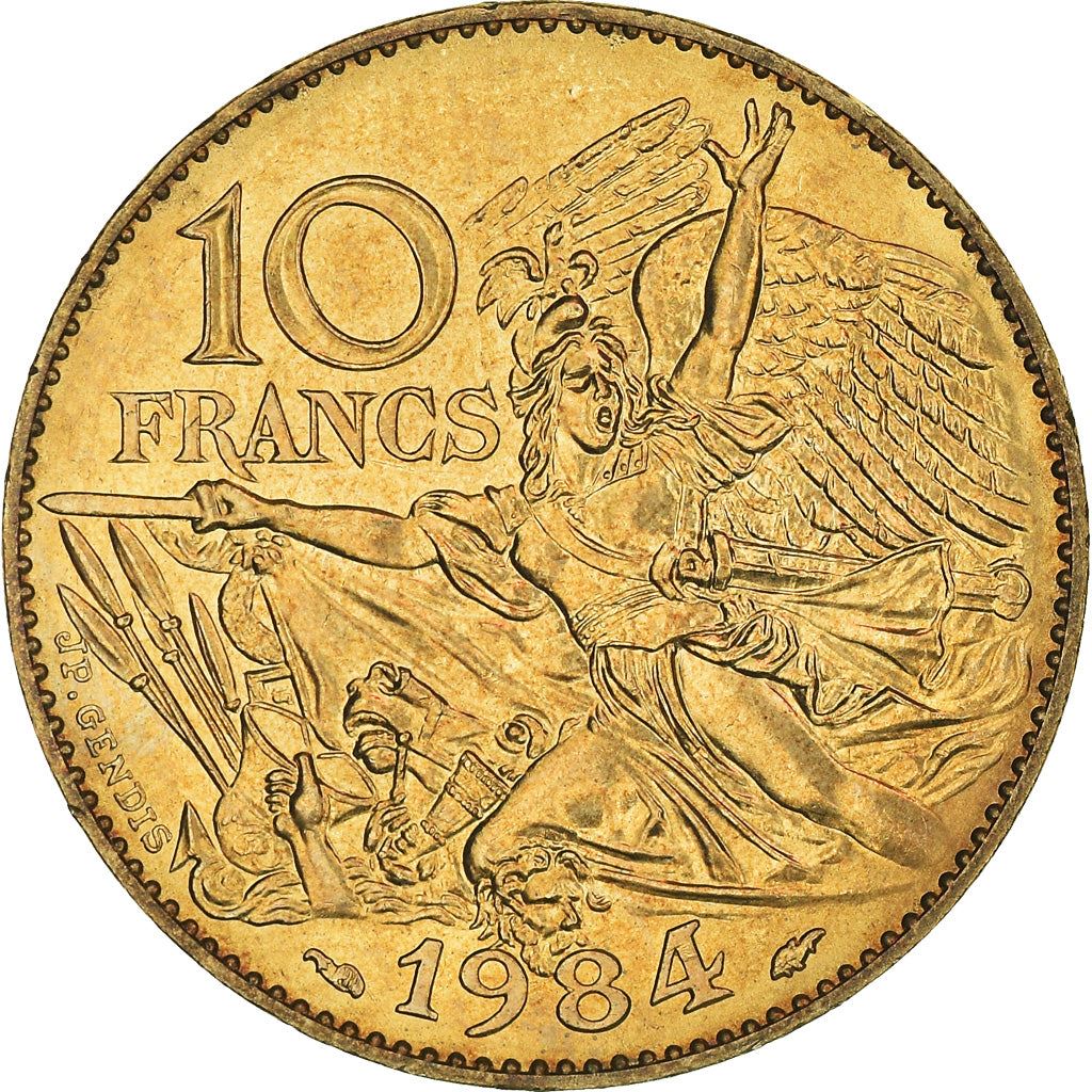 French Coin 10 Francs | François Rude | KM954 | France | 1984