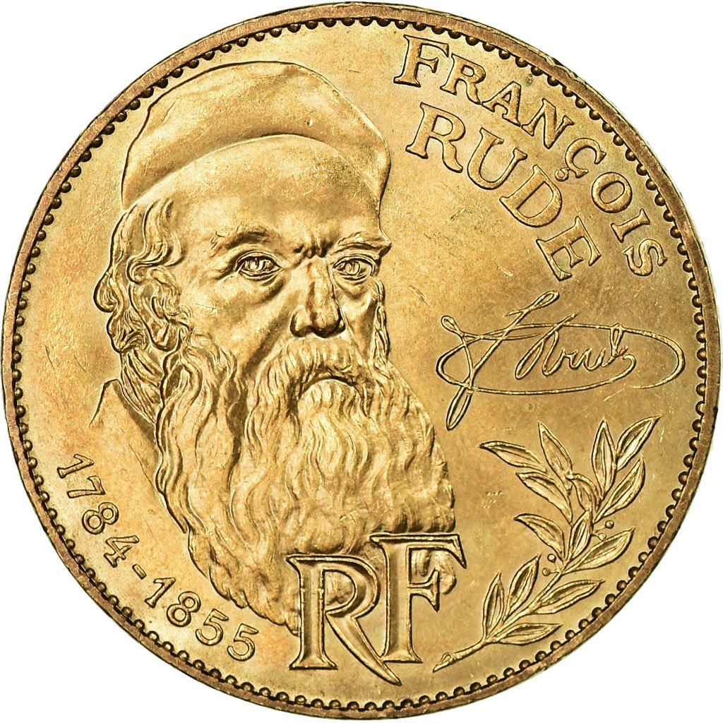 French Coin 10 Francs | François Rude | KM954 | France | 1984