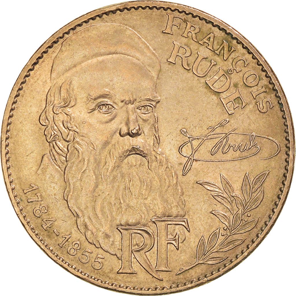 French Coin 10 Francs | François Rude | KM954 | France | 1984