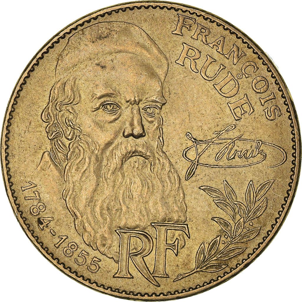 French Coin 10 Francs | François Rude | KM954 | France | 1984