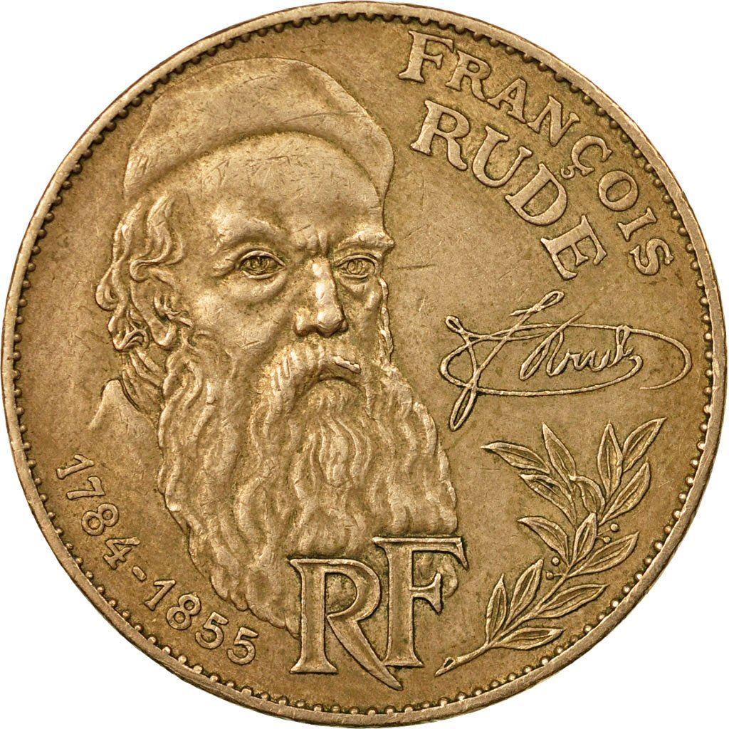 French Coin 10 Francs | François Rude | KM954 | France | 1984