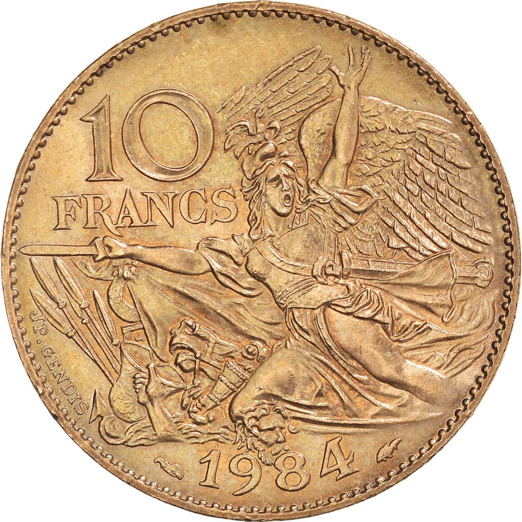 French Coin 10 Francs | François Rude | KM954 | France | 1984