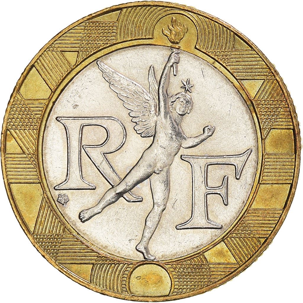 French Coin 10 Francs | Génie de la Liberté | KM964.1 | France | 1988 - 2001