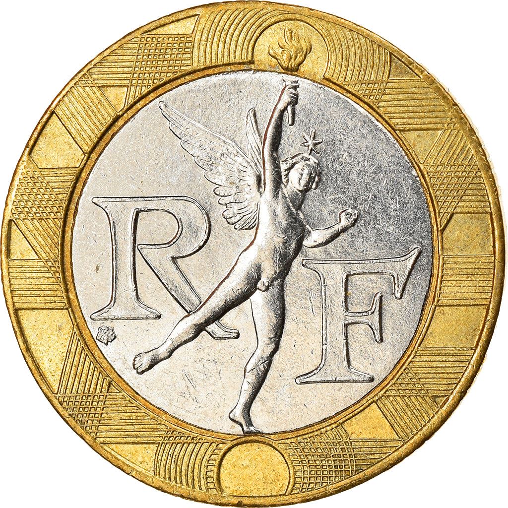 French Coin 10 Francs | Génie de la Liberté | KM964.1 | France | 1988 - 2001