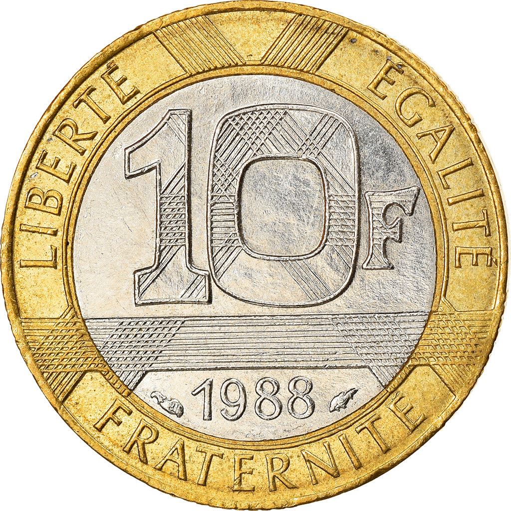 French Coin 10 Francs | Génie de la Liberté | KM964.1 | France | 1988 - 2001