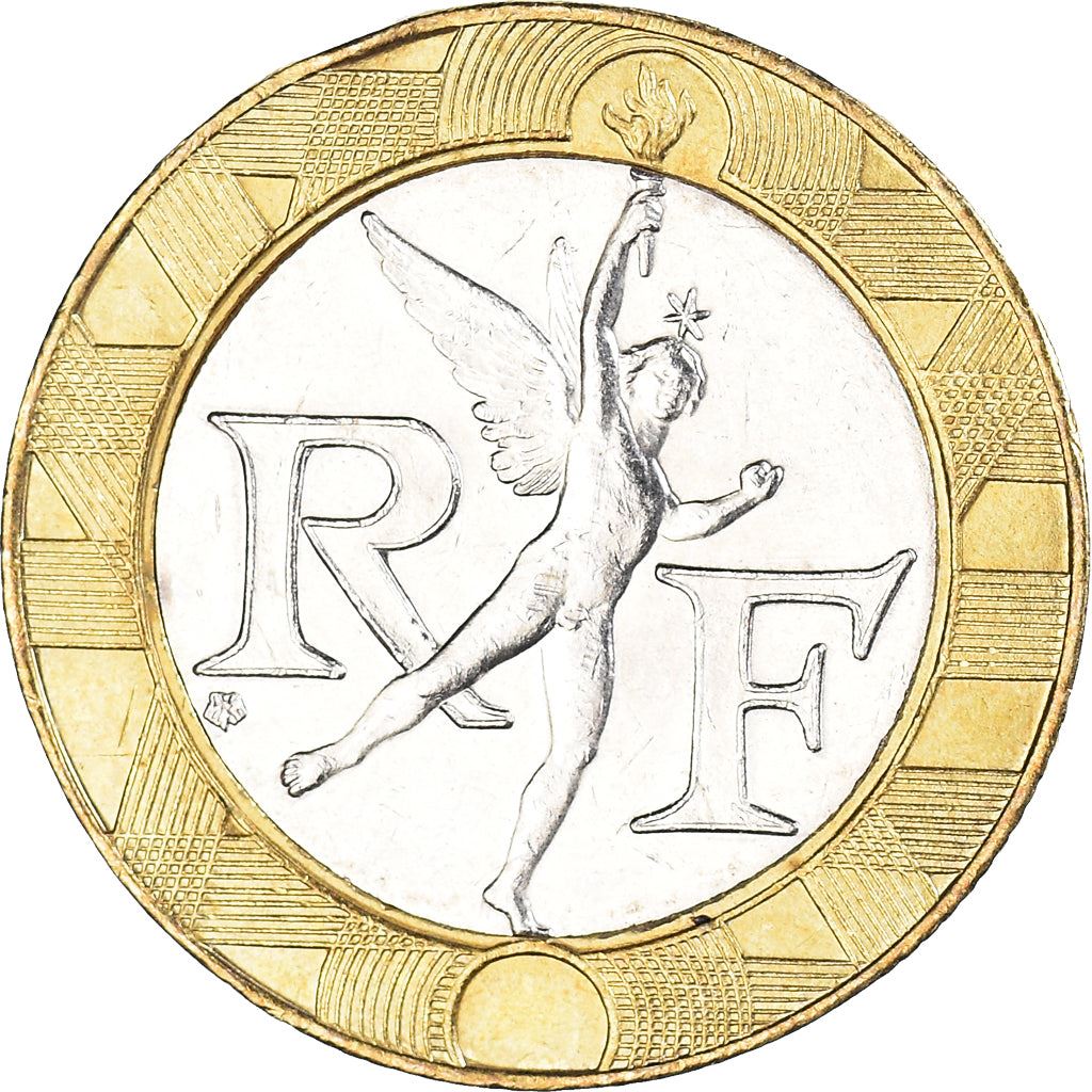 French Coin 10 Francs | Génie de la Liberté | KM964.1 | France | 1988 - 2001