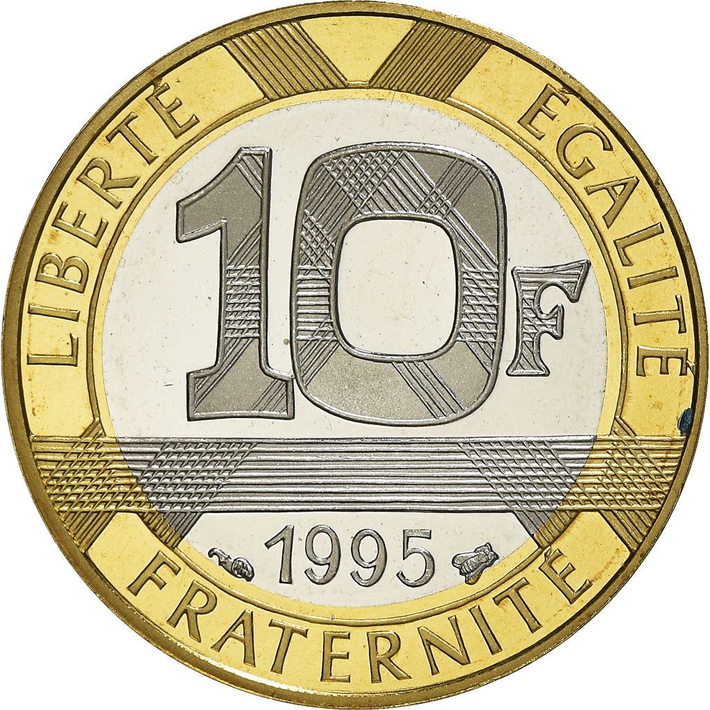 French Coin 10 Francs | Génie de la Liberté | KM964.1 | France | 1988 - 2001