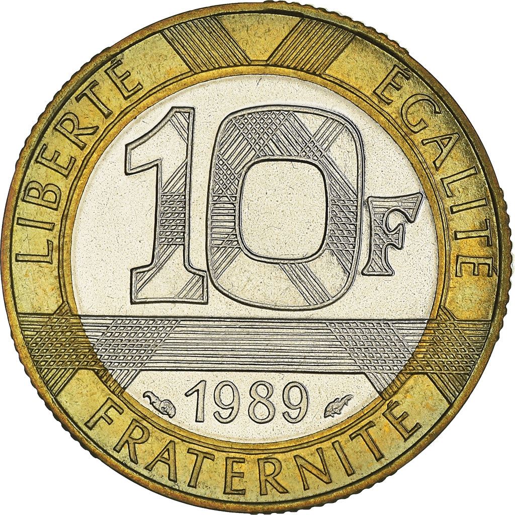 French Coin 10 Francs | Génie de la Liberté | KM964.1 | France | 1988 - 2001