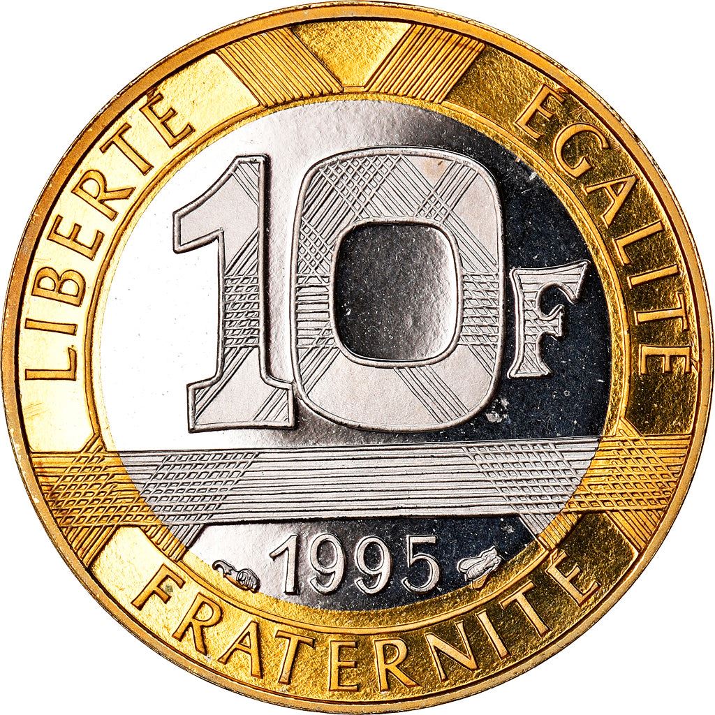 French Coin 10 Francs | Génie de la Liberté | KM964.1 | France | 1988 - 2001