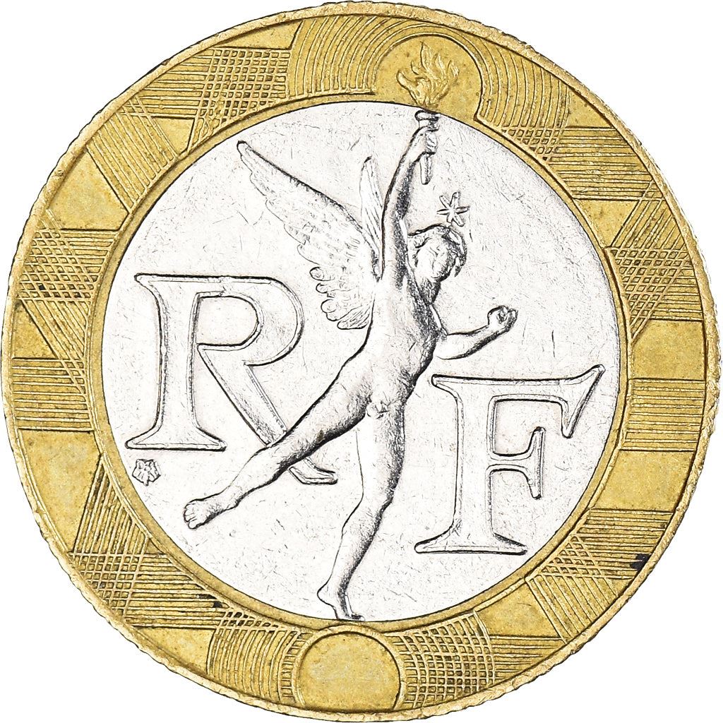 French Coin 10 Francs | Génie de la Liberté | KM964.1 | France | 1988 - 2001