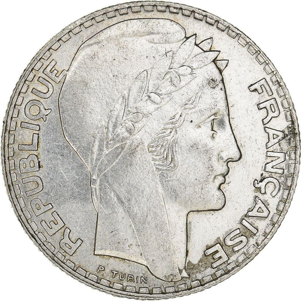 French Coin 10 Francs | KM878 | France | Silver | 1929 - 1939