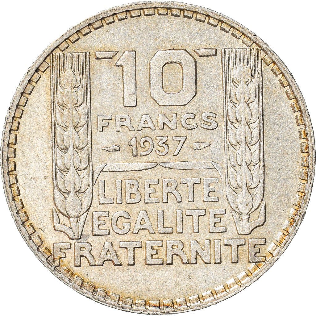 French Coin 10 Francs | KM878 | France | Silver | 1929 - 1939