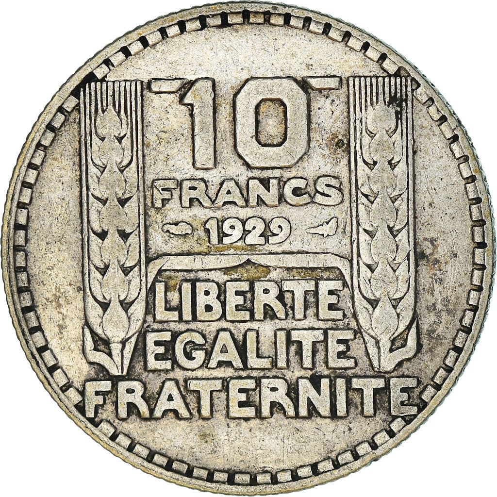 French Coin 10 Francs | KM878 | France | Silver | 1929 - 1939