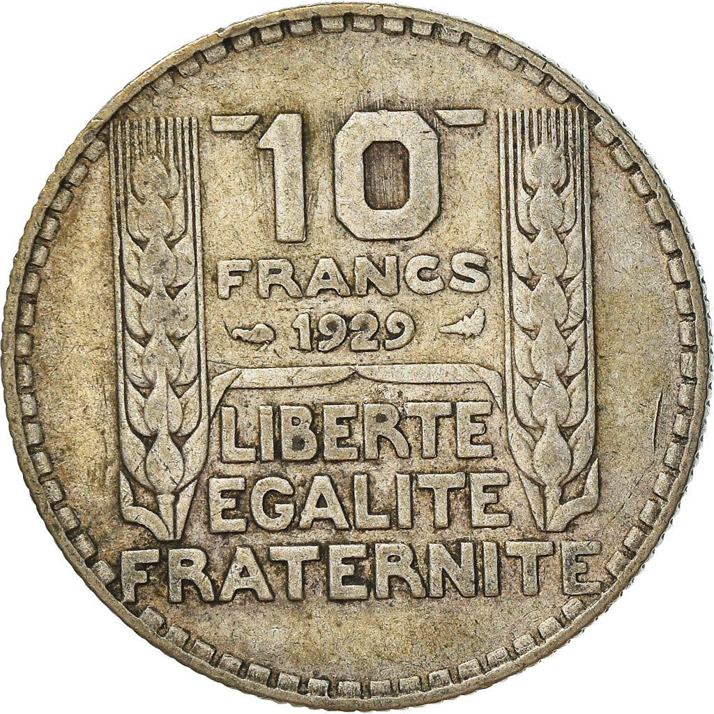 French Coin 10 Francs | KM878 | France | Silver | 1929 - 1939