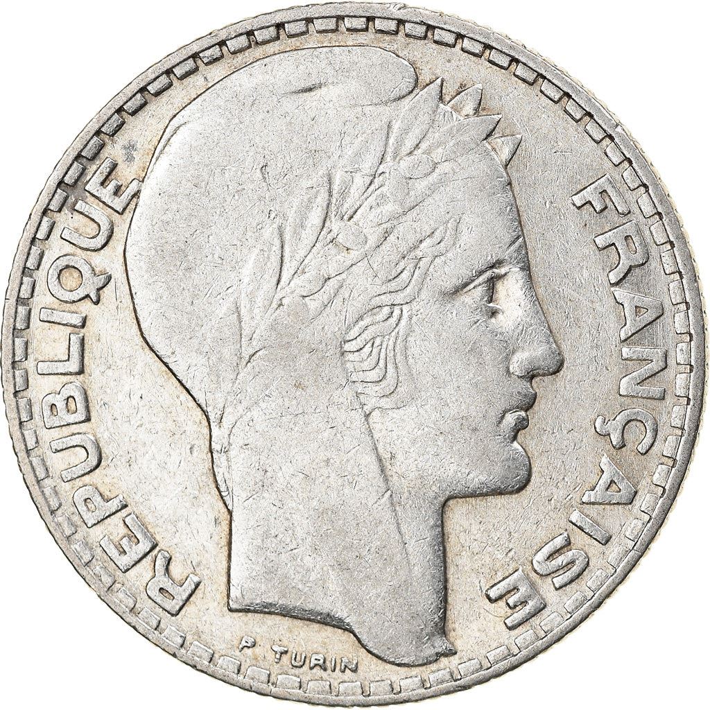 French Coin 10 Francs | KM878 | France | Silver | 1929 - 1939