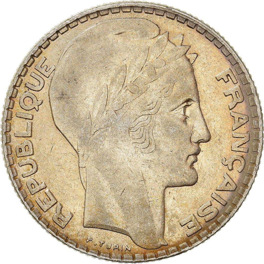 French Coin 10 Francs | KM878 | France | Silver | 1929 - 1939