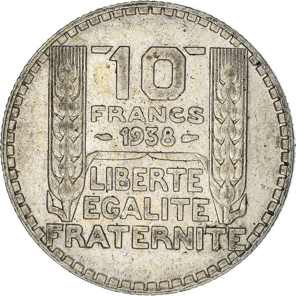 French Coin 10 Francs | KM878 | France | Silver | 1929 - 1939