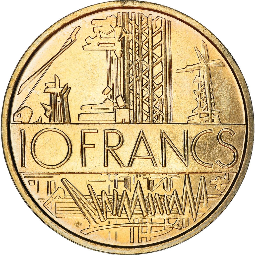 French Coin 10 Francs | KM940 | France | 1974 - 1987