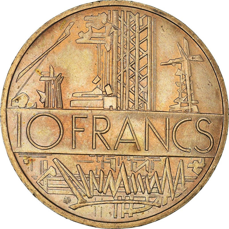 French Coin 10 Francs | KM940 | France | 1974 - 1987