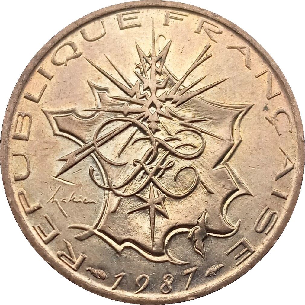 French Coin 10 Francs | KM940 | France | 1974 - 1987