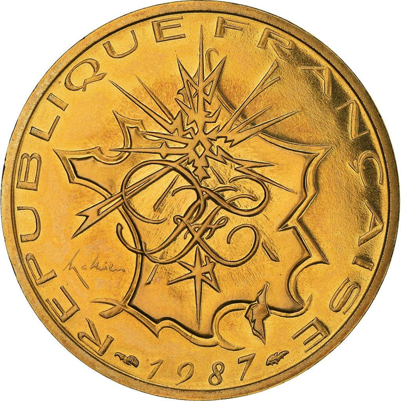 French Coin 10 Francs | KM940 | France | 1974 - 1987