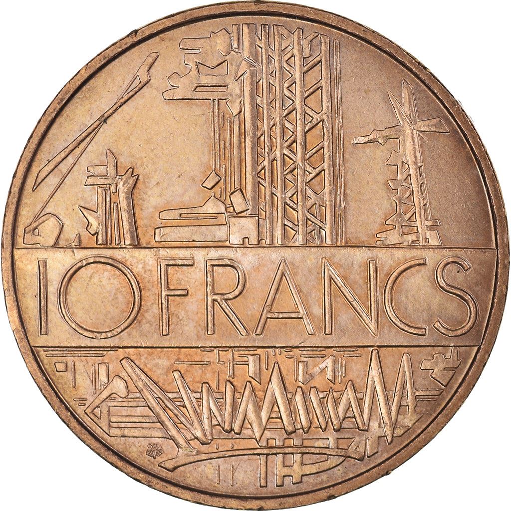 French Coin 10 Francs | KM940 | France | 1974 - 1987