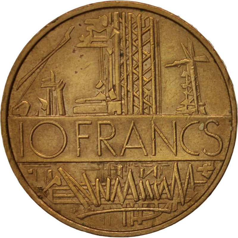 French Coin 10 Francs | KM940 | France | 1974 - 1987