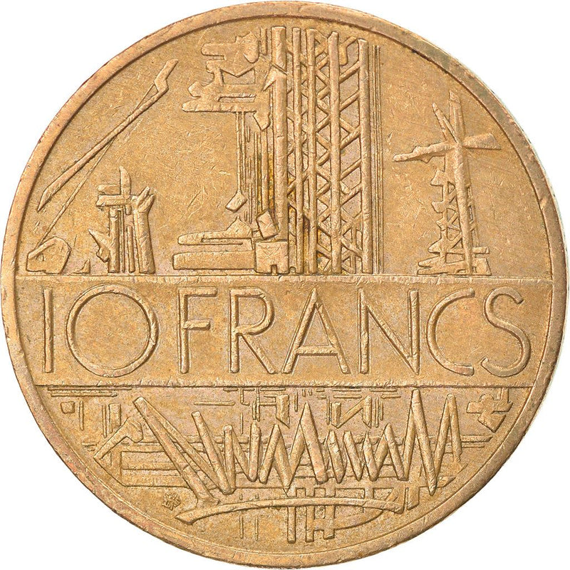 French Coin 10 Francs | KM940 | France | 1974 - 1987