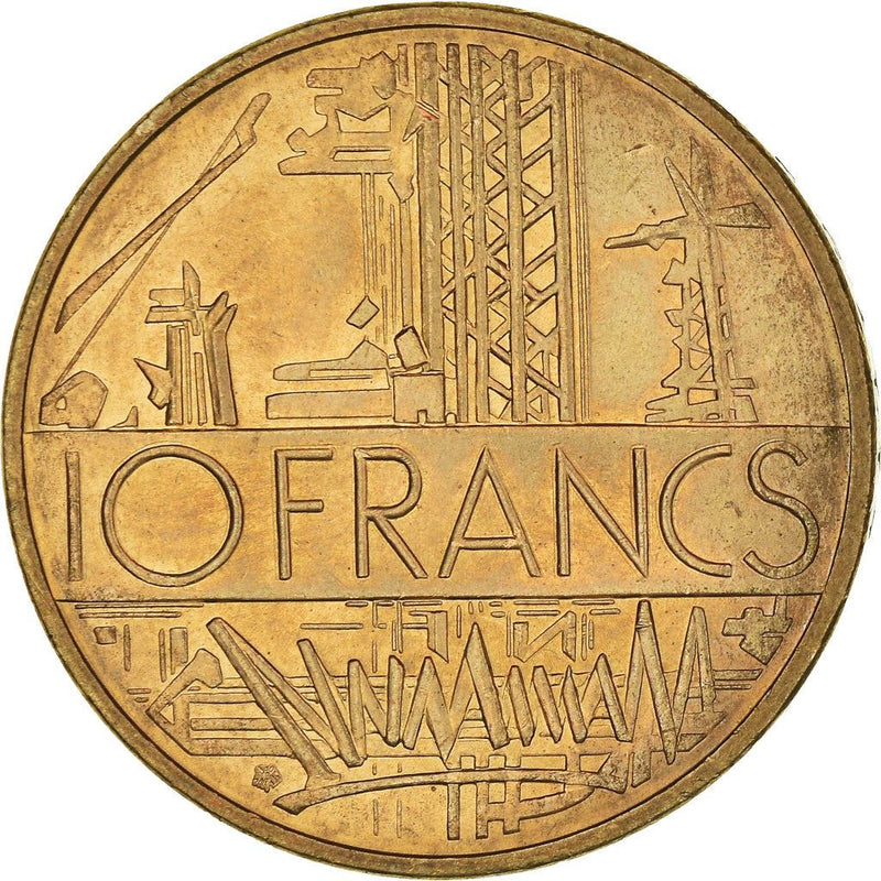 French Coin 10 Francs | KM940 | France | 1974 - 1987