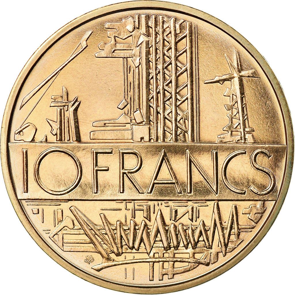 French Coin 10 Francs | KM940 | France | 1974 - 1987