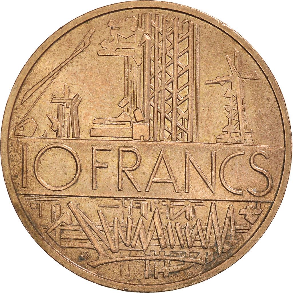 French Coin 10 Francs | KM940 | France | 1974 - 1987