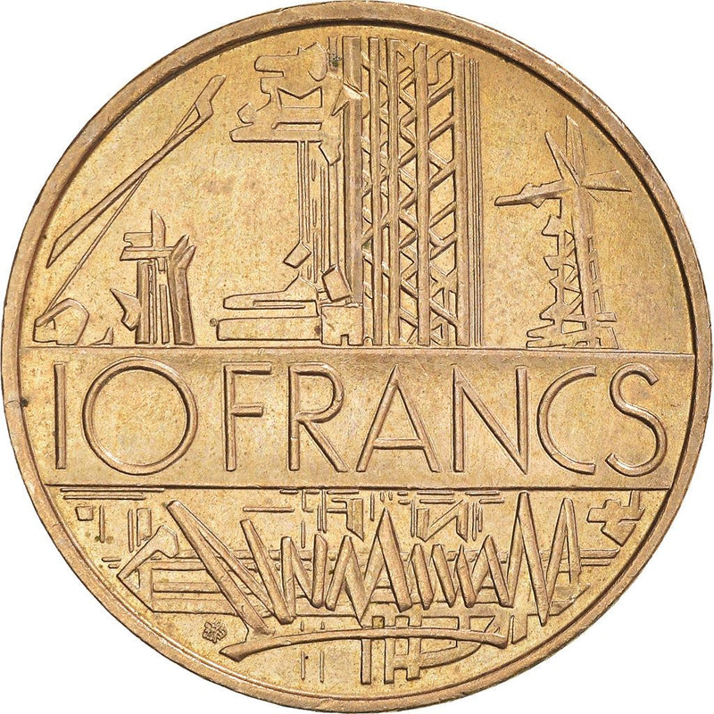 French Coin 10 Francs | KM940 | France | 1974 - 1987
