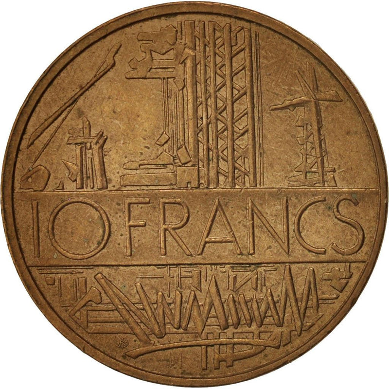 French Coin 10 Francs | KM940 | France | 1974 - 1987